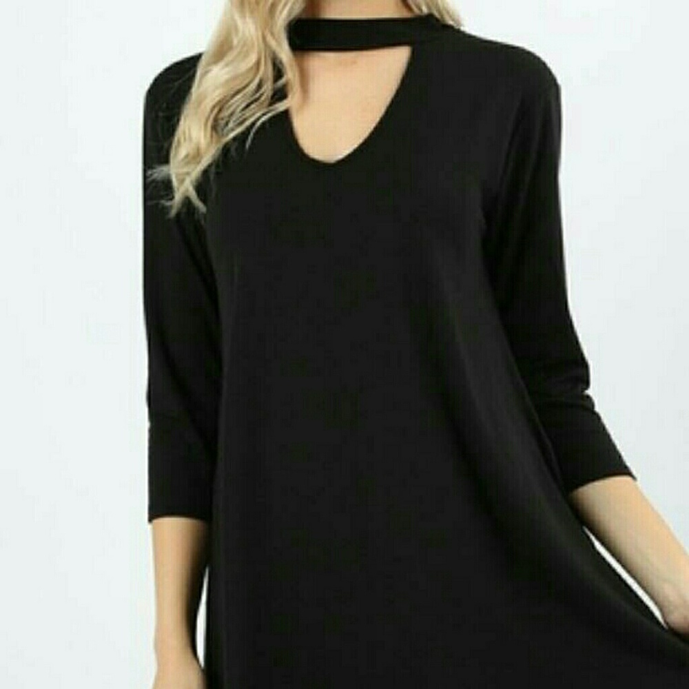 Tunic with Choker 29"